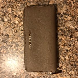 Michael Kors Tan Wallet